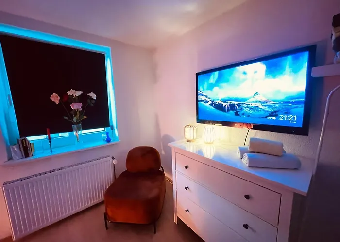 2 L Center L 24h Self Check In L 2 Smart Tv L Regendusche L Free Parking * Augsburg